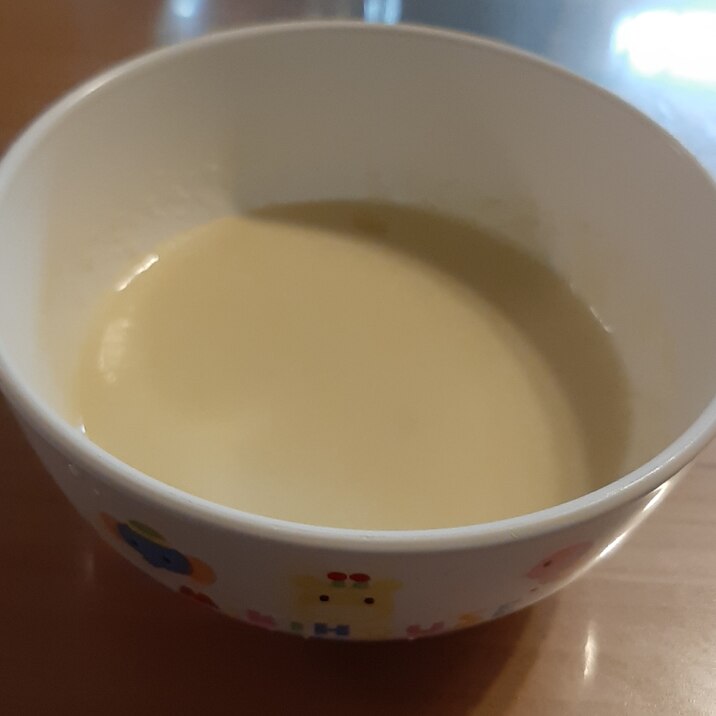 【離乳食後期】コーンスープ バター、調味料未使用